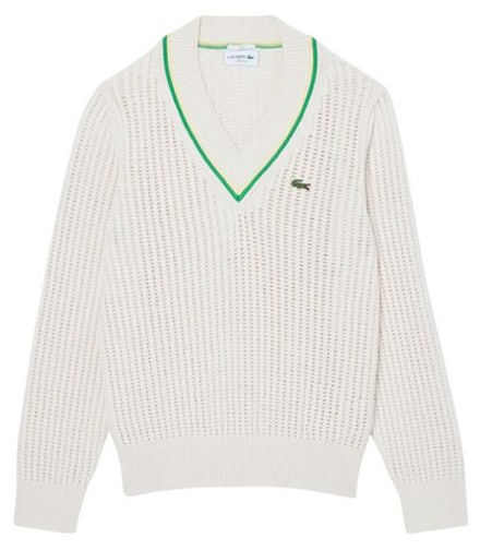 Куртка теннисная Lacoste V Neck Striped Tennis