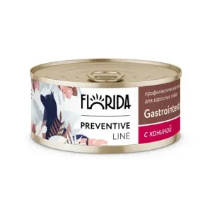 Консервы Florida Preventive Line Gastrointestinal для собак при расстройствах пищеварения, с кониной