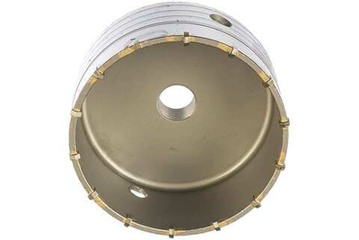 Буровая коронка, M22 х 115 мм, серый