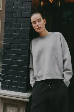 ZARA БРЮКИ С МАНЖЕТАМИ, ЧЕРНЫЙ