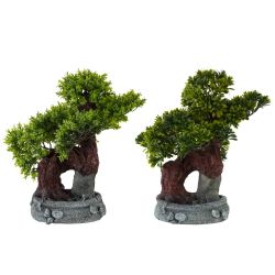 GAEM Цветочная композиция "Бонсай", L23 W21 H28 см, 2в.