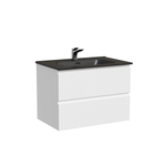 Тумба подвесная Sancos Snob R 690х445х500, c двумя ящиками оснащенными доводчиками, Bianco, арт.SNR70W