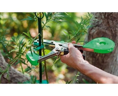 Степлер садовый (тапенер) для подвязки растений, 24см, лента и скобы в комплекте, E1M