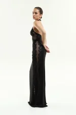 Платье Портленд, Черный