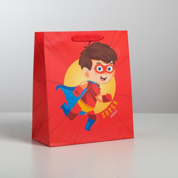 Пакет Super hero ML 23×27×11,5см