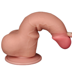Фаллос с подвижной кожей Sliding Skin Dong (7,5 дюймов)