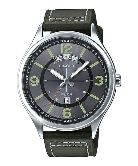 Мужские японские наручные часы Casio MTP-E129L-3AVDF