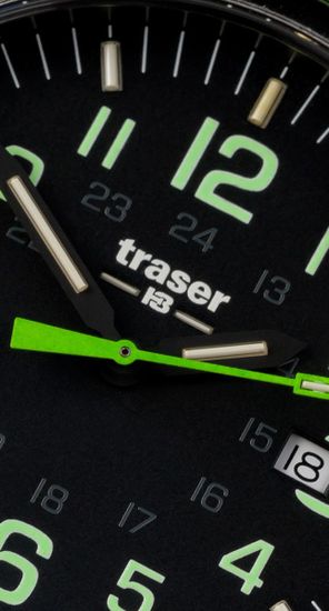 Швейцарские тактические часы Traser P67 OFFICER PRO GUNMETAL Orange 107860