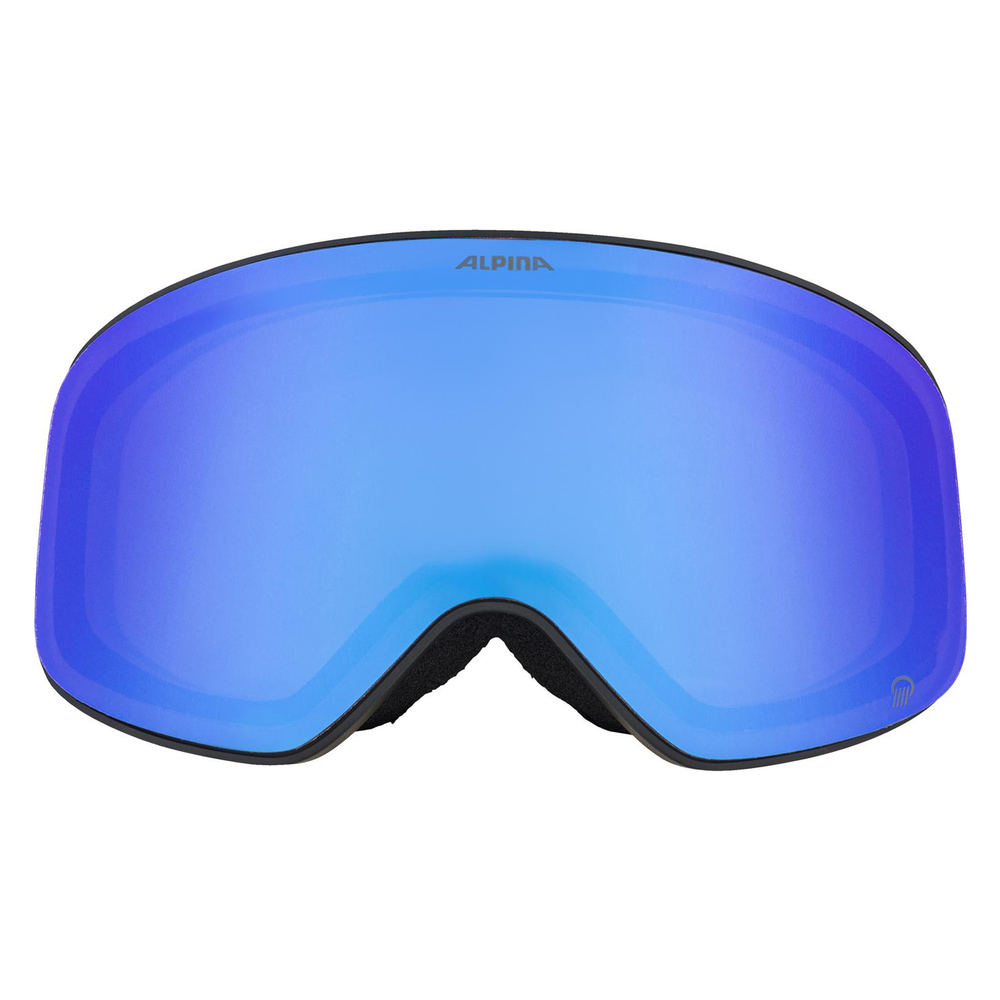 2025 Маска ALPINA Ladis S Q(M) Black Matt/Q Blue кат. 2