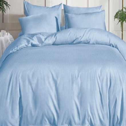 Комплект постельного белья "О. STRIPE BASILEK", полисатин. Наволочки 50*70 см!!! Пододеяльник на молнии!