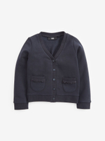 Кардиган школьный с карманами для девочки Next 995-231, Темно-синий