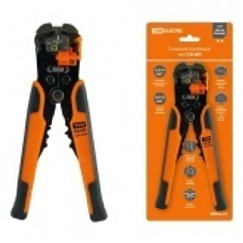 Съемник изоляции СИ-6Н, сечения: зачистки 0,25-6 мм, обжима 0,5-6мм, серия МастерЭлектрик TDM SQ1003-0102