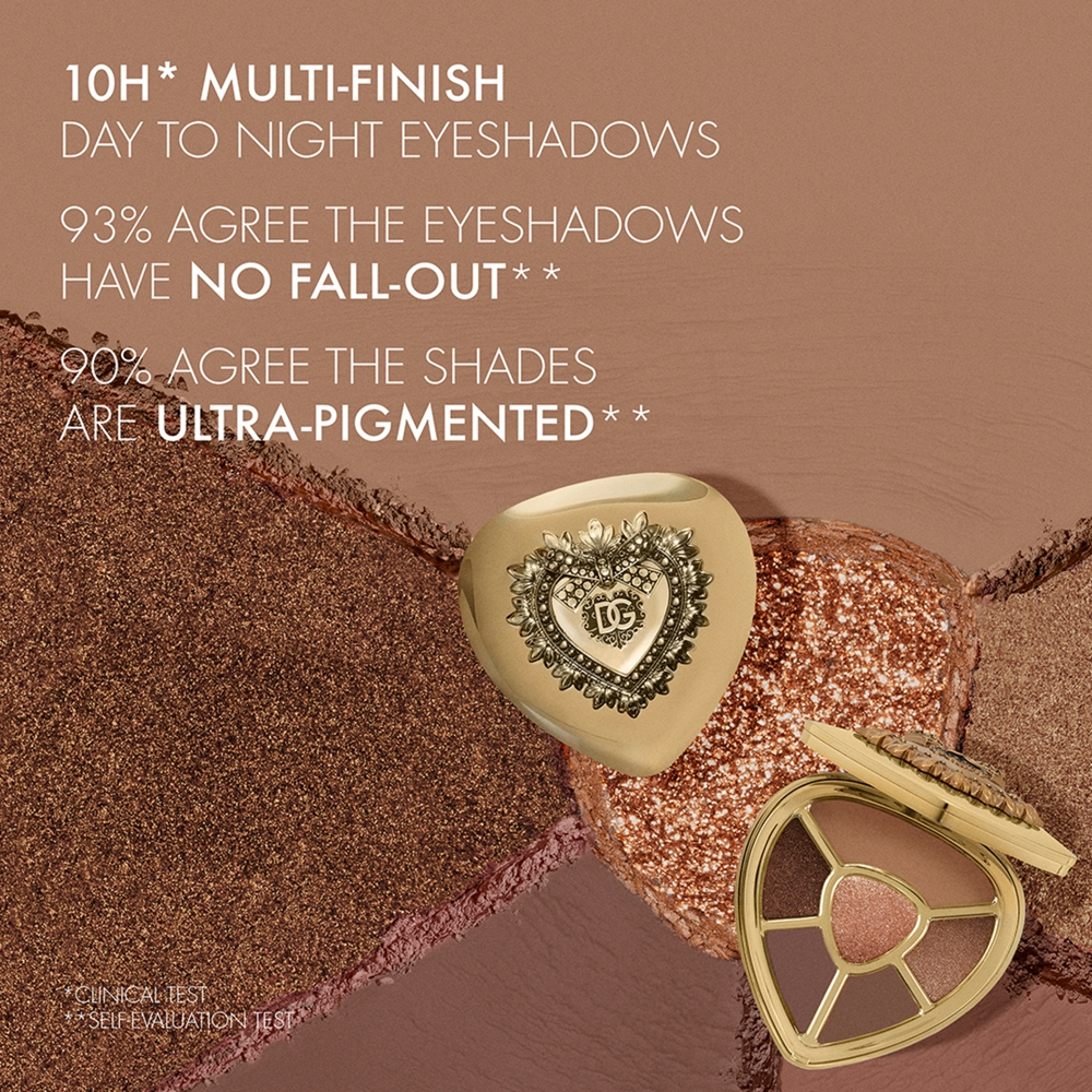 Dolce&Gabbana Ever Icon Eye Palette - Палетка теней для век: палетка теней для век оттенок 02 Rose Goddess - Sophisticated Pinks, 6 g