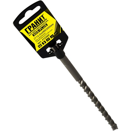 Бур ГРАНИТ SDS+ Quadro-X 12,0*260