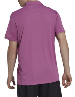 Мужское теннисное поло Adidas Club 3STR Polo - Фиолетовый