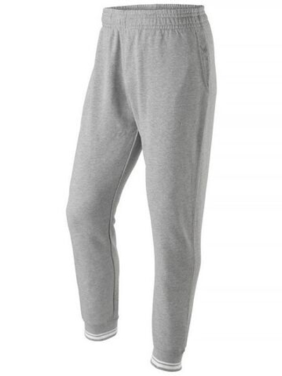 Мужские теннисные штаны Wilson M Team II Jogger - heather grey