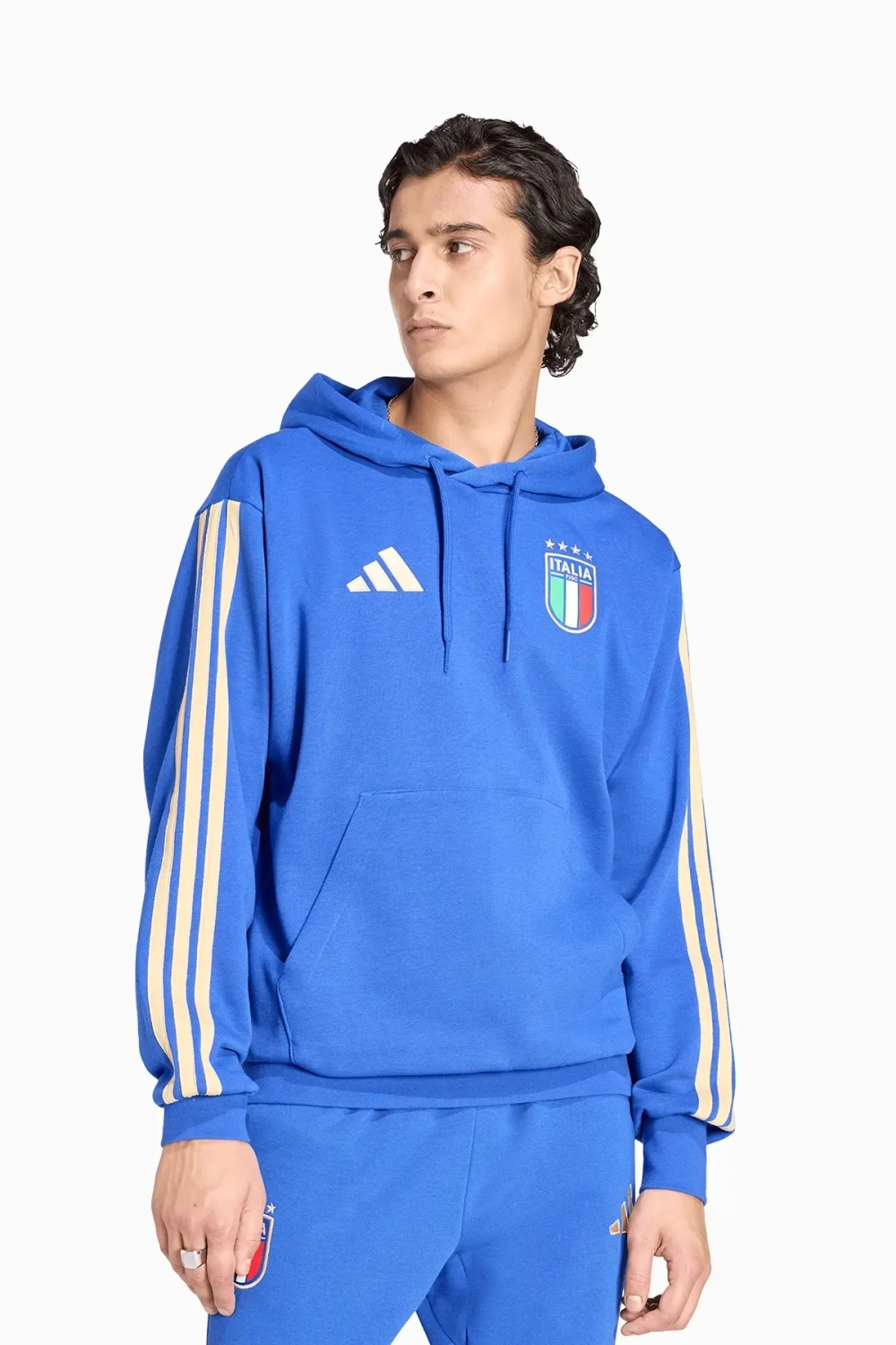 Кофта adidas Италия 2026 DNA - синий