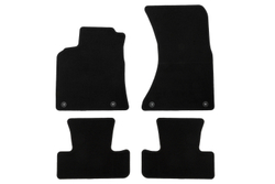 Коврики в салон для AUDI Q5 АКПП 2008-2012, 2012-2017, внедорожник , 4 шт. (текстиль) KLEVER01041501200K