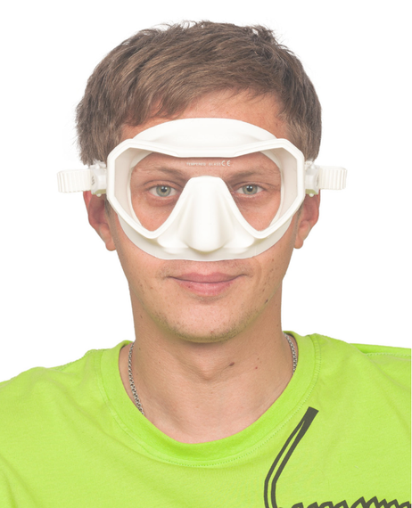 Маска Salvimar NEO, белая, АНТИФОГ