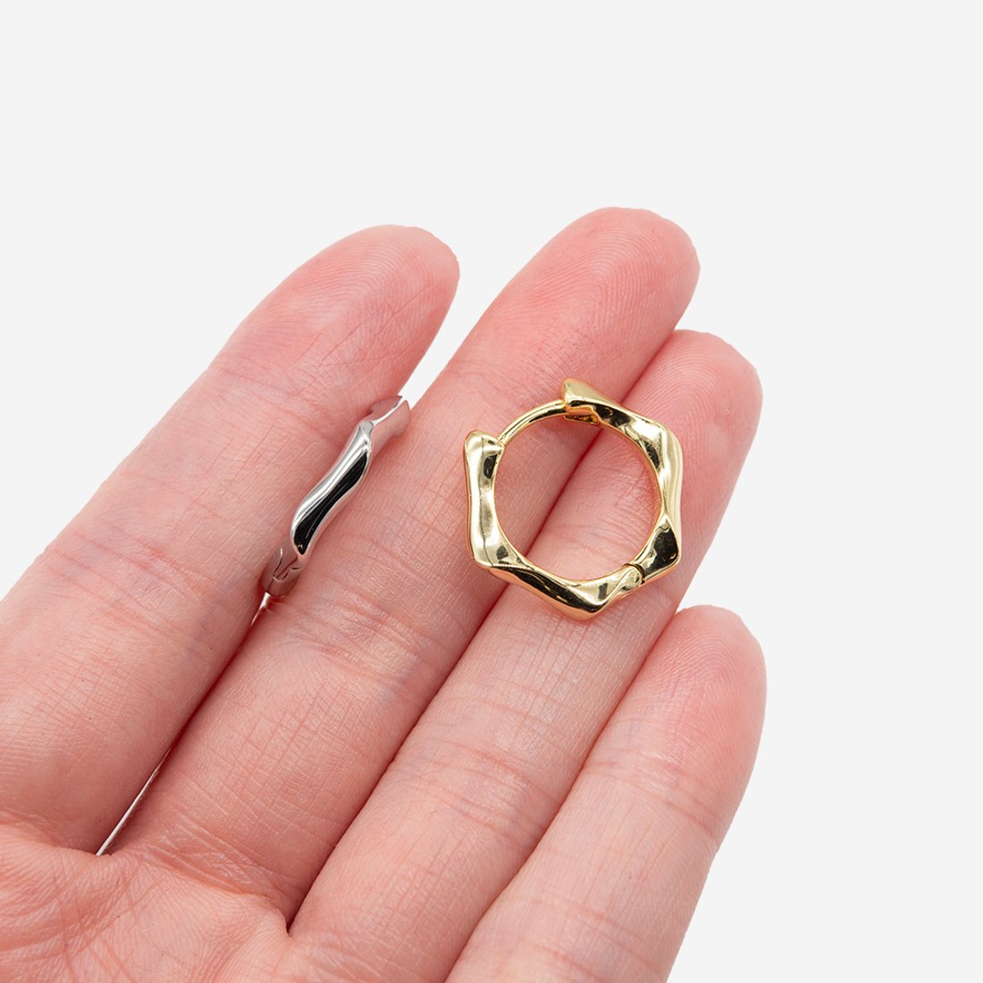 Швензы "Grazia", 17,5*19,5мм, родирование