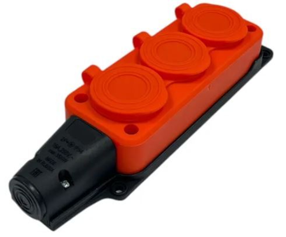 Удлинитель силовой iTOK i-CONNECT-COLOR-SUR-PVS-310-3-54-50-RED