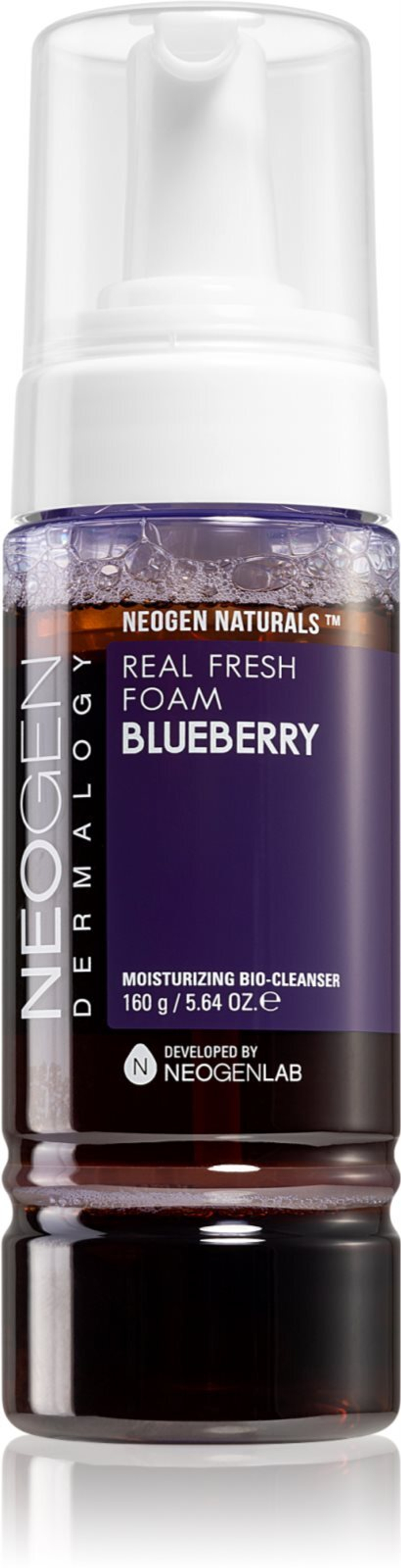 Neogen Dermalogy Real Fresh Blueberry - увлажняющая очищающая пена /   160  g  / GTIN 8809381442476