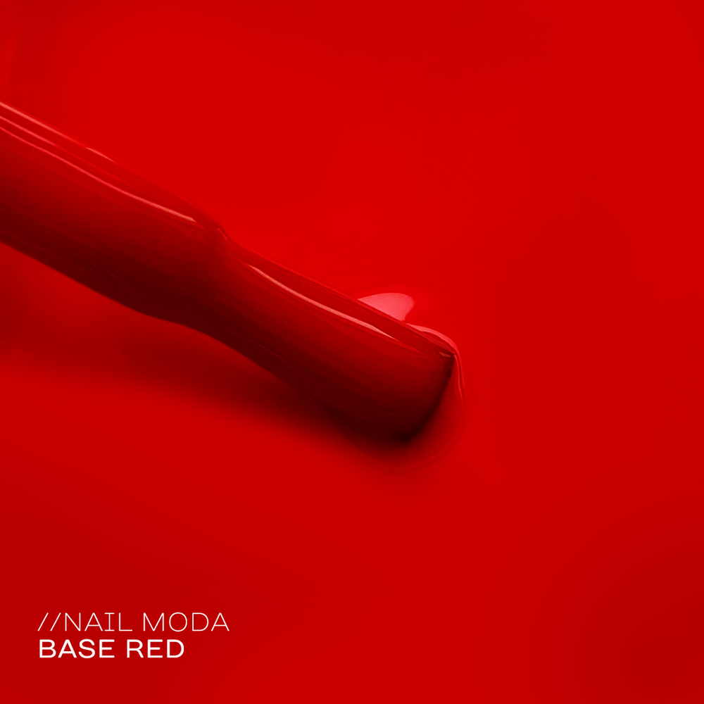 База NAIL MODA 'Red', 15 мл