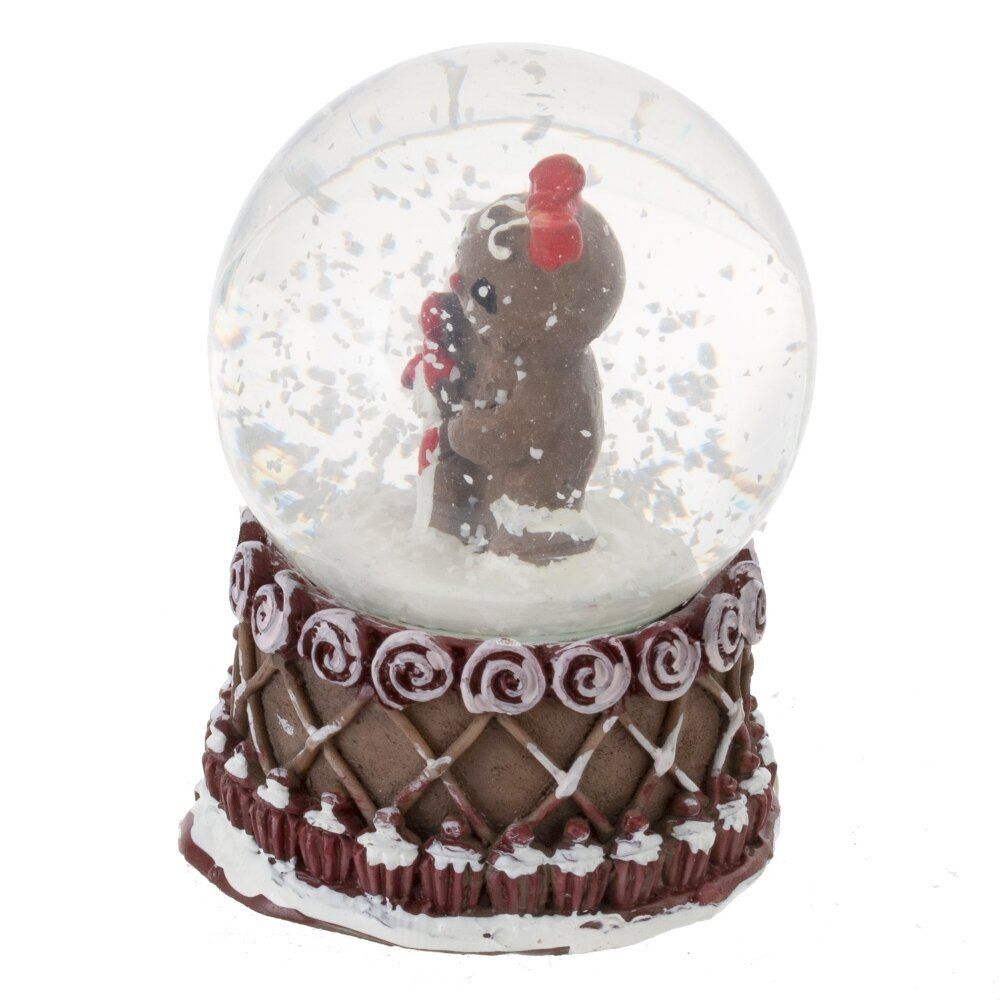 GAEM Фигурка декор в стекл шаре "Пряник", D 4.5 см, L4,5 W4,5 H7 см, 4в.