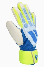 Вратарские перчатки adidas Predator Match Fingersave - голубой