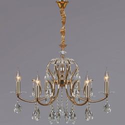 Подвесная люстра ILLUMICO  IL2326-6POR-39 GD