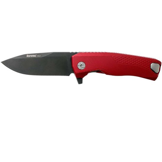 Складной нож Lion Steel "ROK-A RB" L/ROK A RB c клинком из стали Böhler M390 Microclean®, рукоять ERGAL