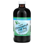 World Organic, жидкий хлорофилл, 100 мг, 474 мл (16 жидк. унций)