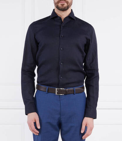 Льняная рубашка Joop! - темно-синий(30036138)