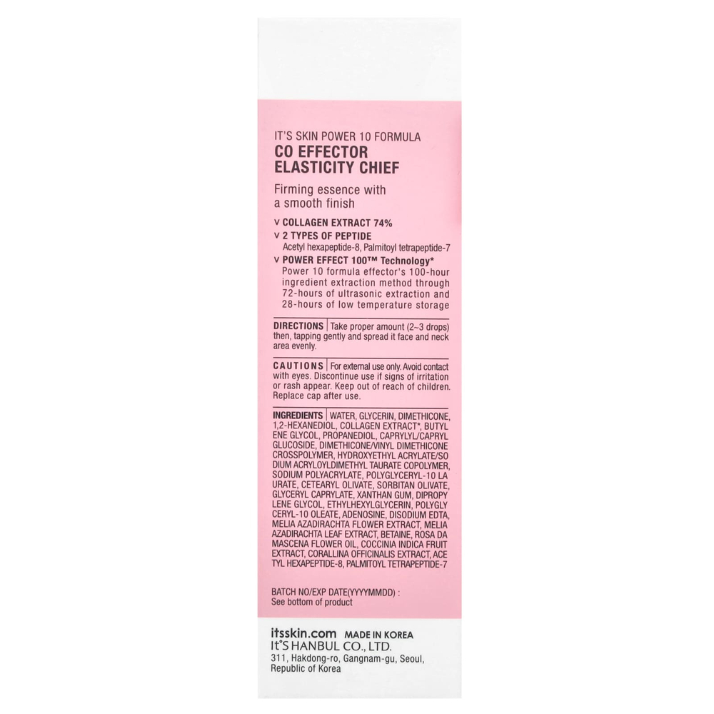 It's Skin, Elasticity Chief 10, 1.01 fl oz (30 ml)