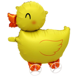 Шар Фольгированный Каталка Уточка (Желтый)