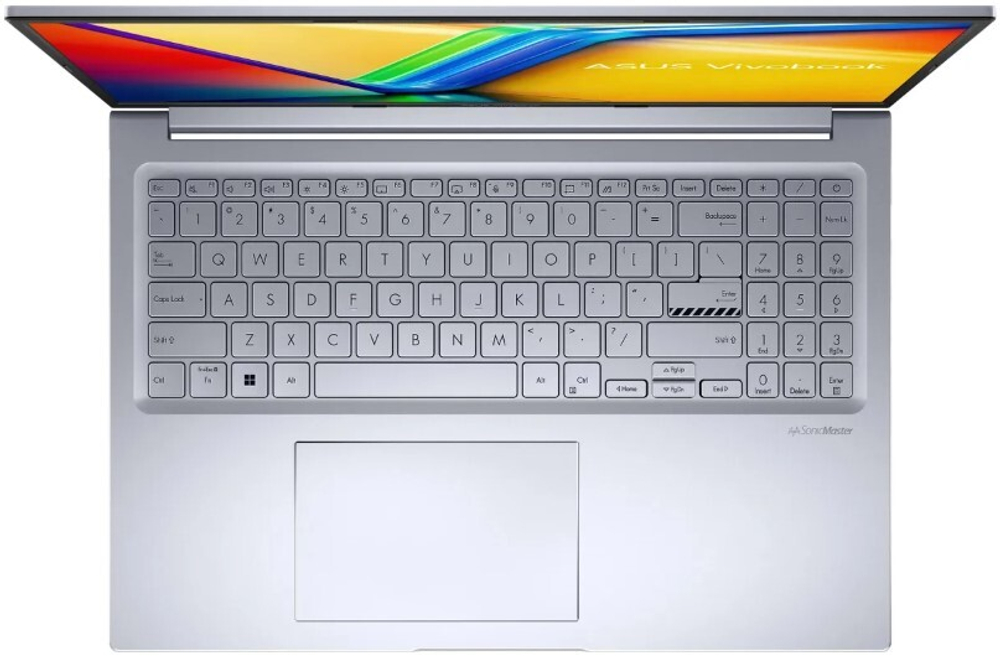 Ноутбук  ASUS Vivobook 16X K3604VA-MB243 16 ", Core i5, 16 Гб RAM, 512 Гб SSD, Iris Xe Graphics, Серебристый