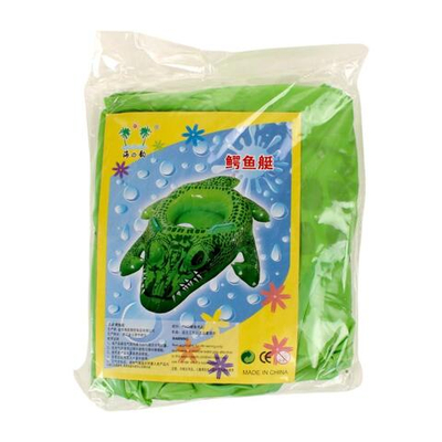 Круг для плавания с прорезами под ноги, Животые, Крокодил, с-30282