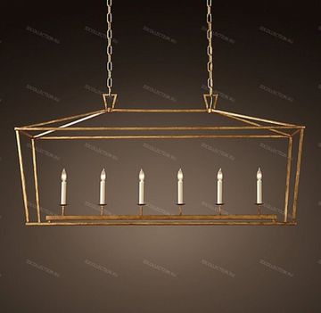 Потолочный светильник 19TH C. ENGLISH OPENWORK LINEAR Restoration Hardware 68290479