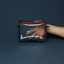 Transparent Case GO box темно-серый/кирпичный/темно-синий