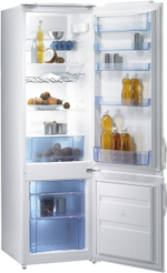 Отдельностоящий двухкамерный холодильник Gorenje RK 41200 W