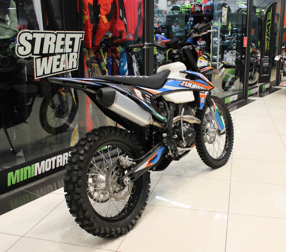 Мотоцикл кроссовый Zuumav FX K8 (CB300F) Blue 21/18