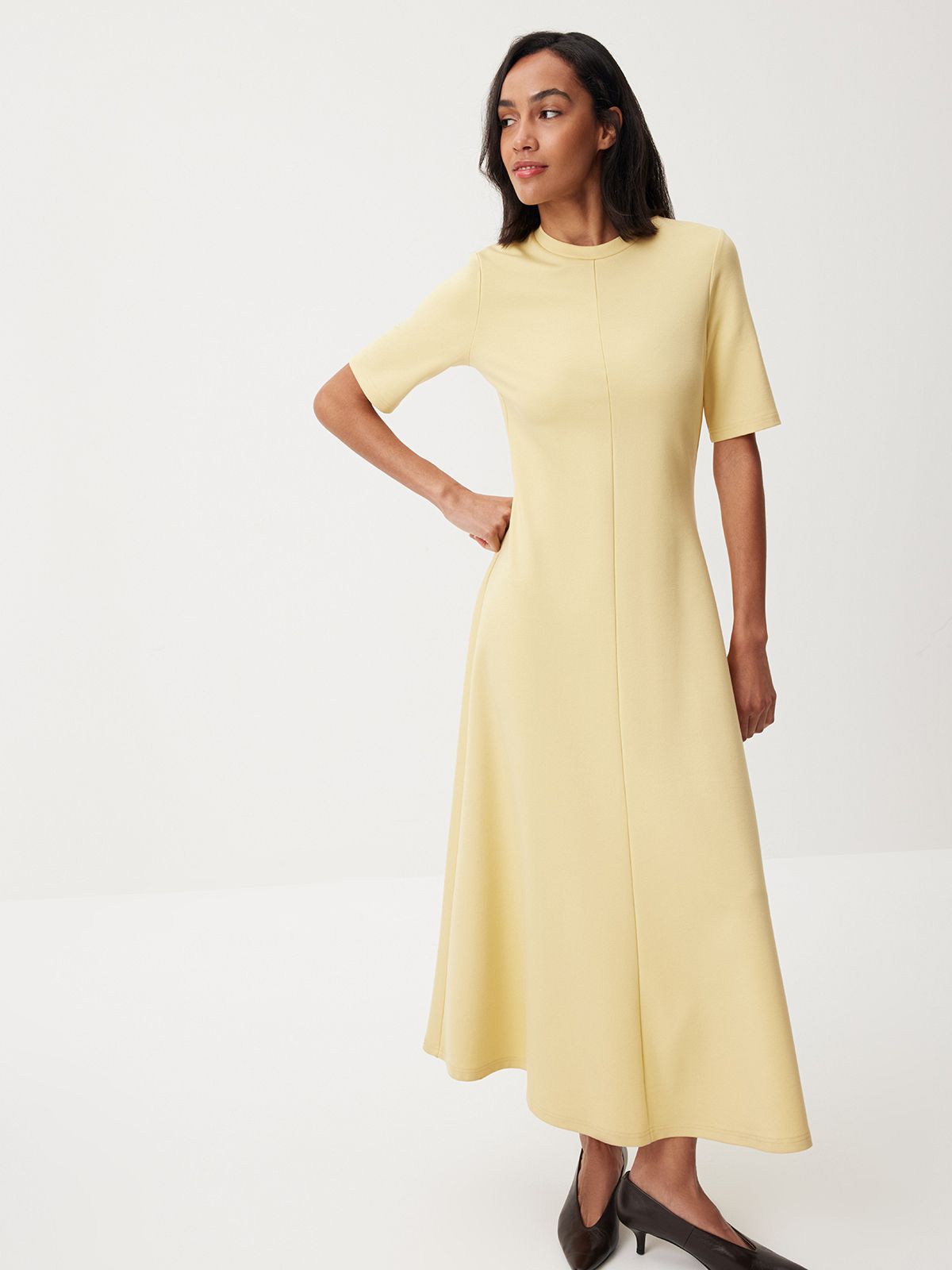 Платье-миди из джерси Whipped Butter