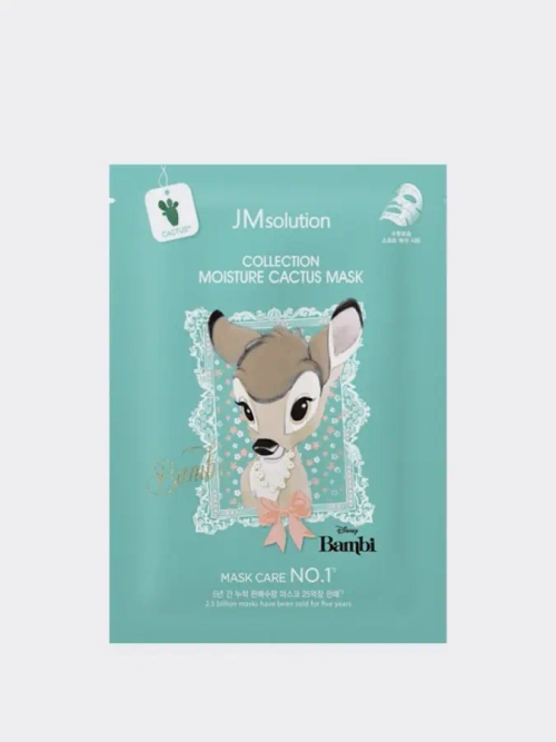 Увлажняющая тканевая маска с экстрактом кактуса JMSolution Disney Collection Moisture Cactus Mask