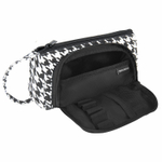 Пенал-косметичка BRAUBERG с ручкой 1 откидная планка полиэстер 22x10х8 см "Houndstooth" (2 штуки в упаковке)