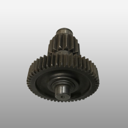 JS180-1707051 - Вал промежуточный демультипликатора (короткий) на КПП