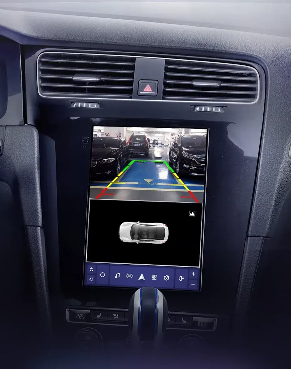 Магнитола для Volkswagen Golf 7 2012-2021 - Teyes TPRO 2 монитор 9.7" в стиле "Тесла" на Android 10, ТОП процессор, 4G SIM-слот