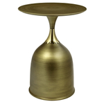 Кофейный столик Stupa 40x54см, латунь, металл