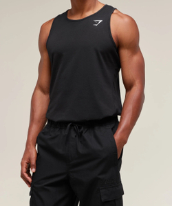 Майка GYMSHARK Critical Tank Black