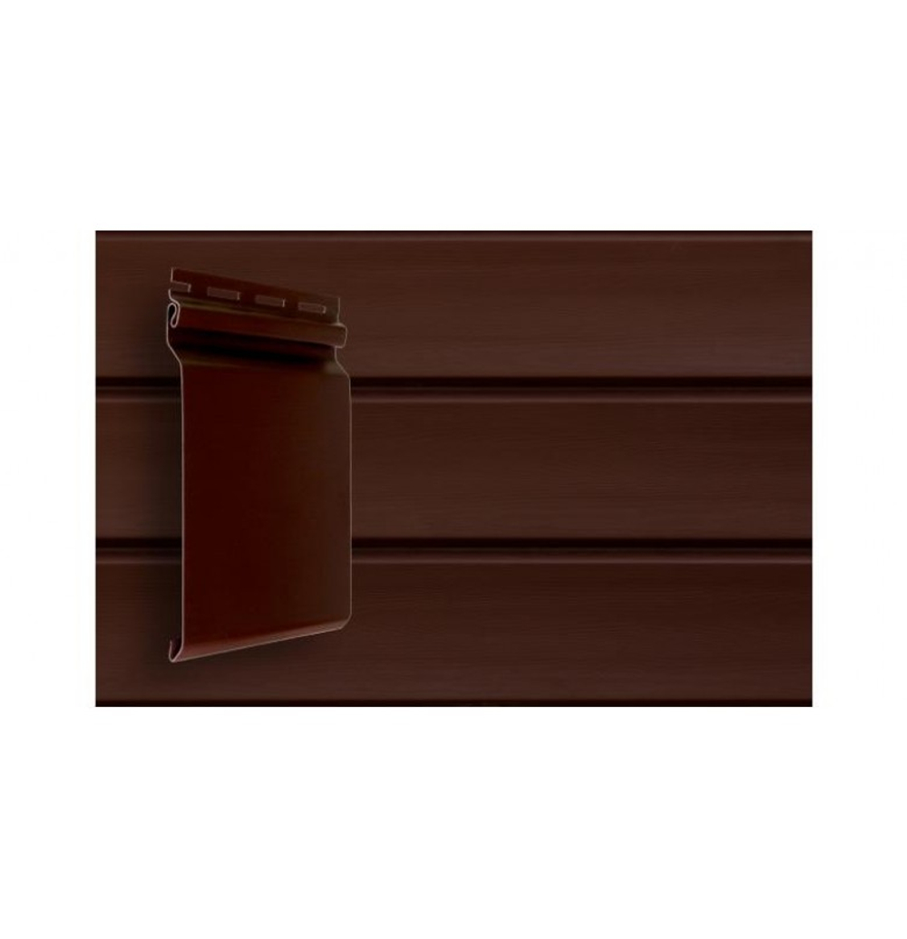 Сайдинг Grand Line Natural-Брус ACRYL Tundra Темный дуб