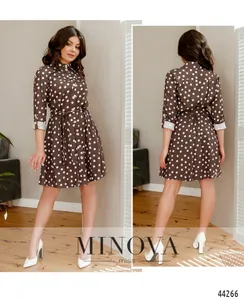 Платье 4119-капучино Minova